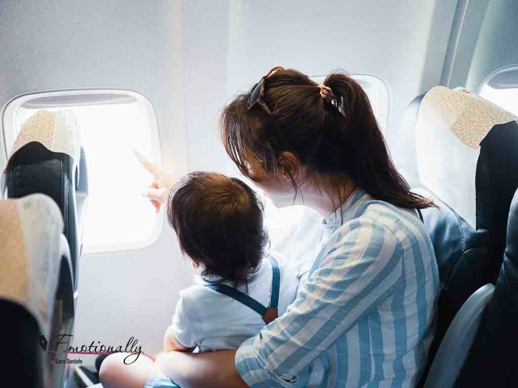 Viaggiare con bambini aereo